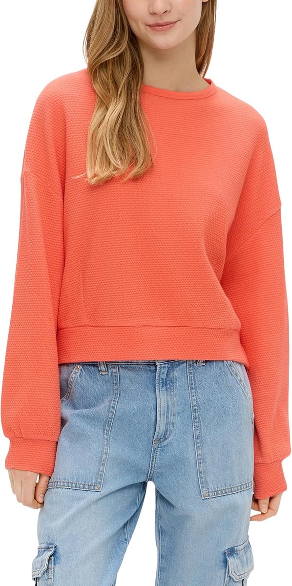 Sweatshirt met structuur, 2347, XS