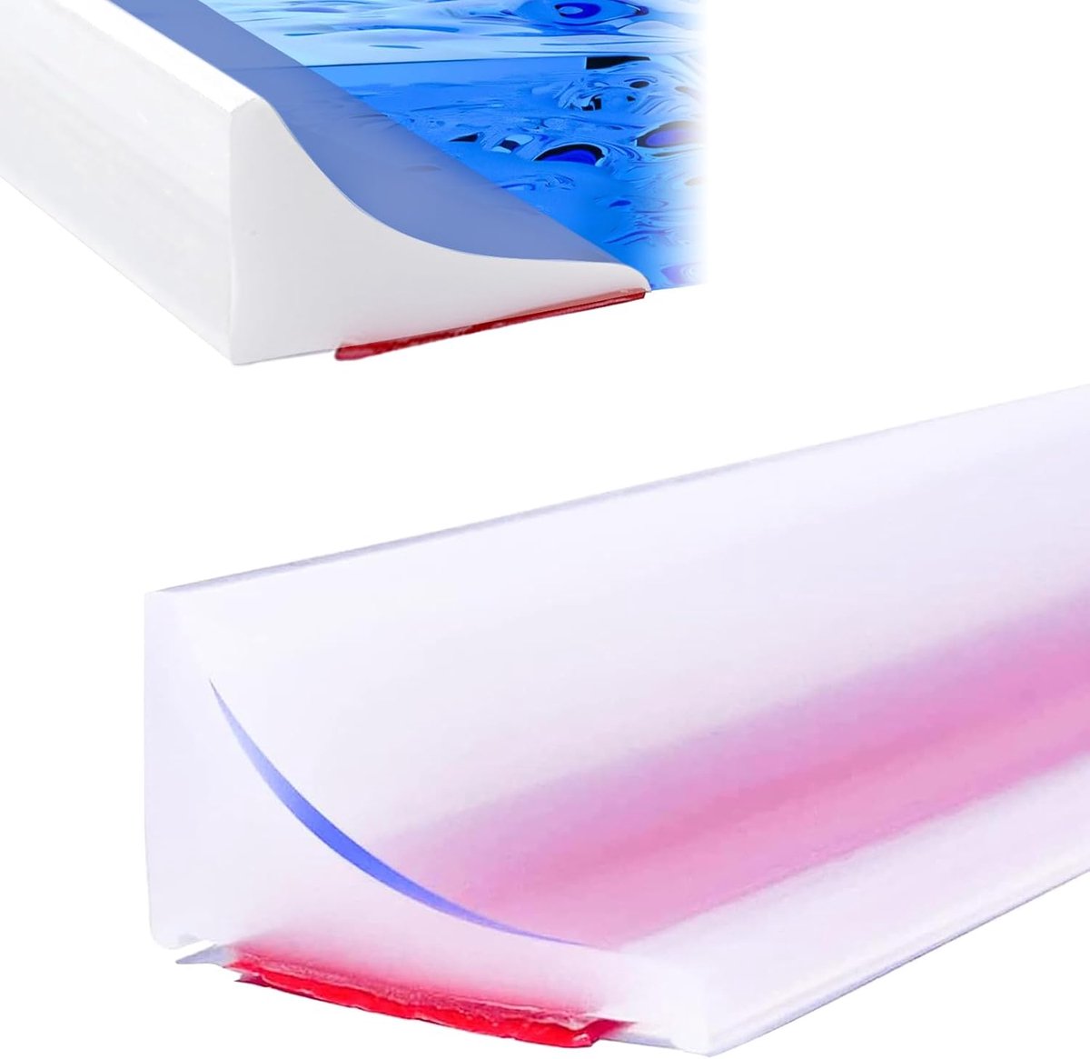 Waterstopper, douche, waterblokkering, 200 cm, inloopdouchevloer, waterblokkering, siliconen douchedrempel voor frameloze douchedeur, waterstopperstrip voor natte en droge scheiding