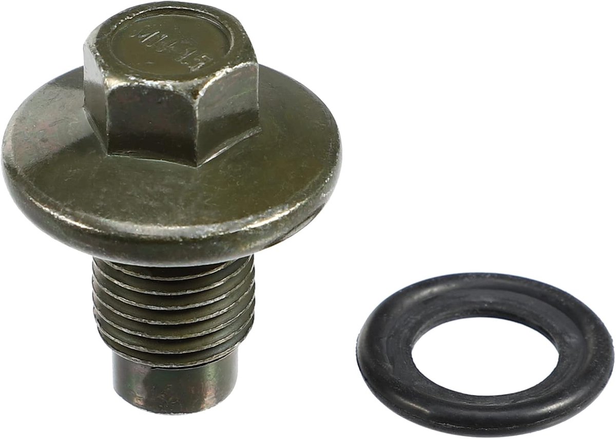 1 Set M14x1.5 Car Engine Oil Drain Plug with Washer 1013938 for Ford Focus 2004-2012 Steel Deep