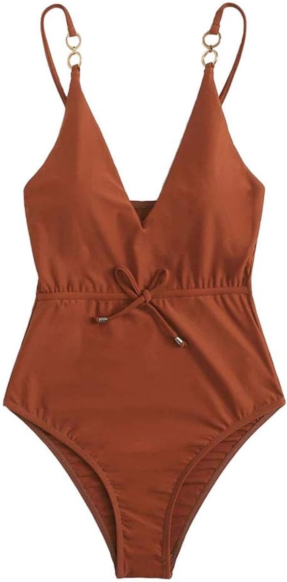 Lingerie & ondergoed Zomer Sexy Vrouwen Een Stuk Serpentine Luipaard Gedrukt Bandage Badpak Gewatteerde Badpak Badmode
