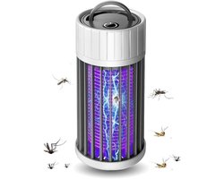 Mosquito Killer Lamp - Physical Bug Zapper Hanging Electronic Fly Killer Plug in Insect Trap Light Bug Zapper for Indoor Outdoor Home Office Garden Backyard Plant (Works when USB is connected)