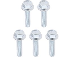 5 stuks zelftappende flensschroeven 1/4-20 x 1 inch, compatibel met Toro, compatibel met Exmark compatibel met Lawn-Boy