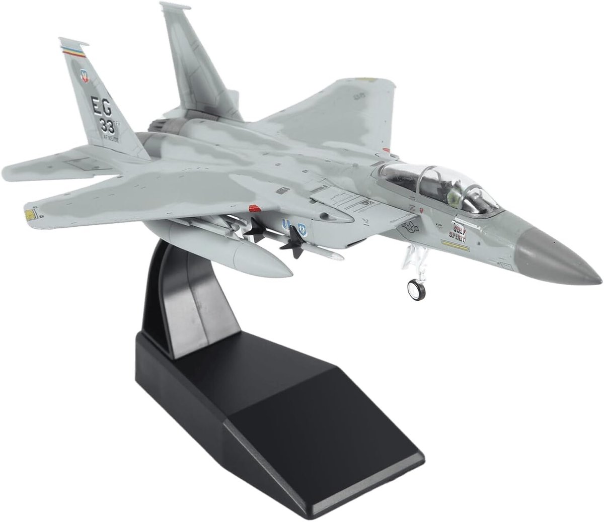 Vliegtuigen F15 Eagle American Navy vliegtuigen model voor verzameling cadeau huis woonkamer