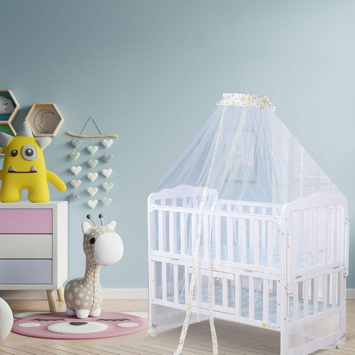 Klamboe Bed Luifel Cot Net Dome Plafond Klamboe Wieg Klamboe Crib Muskietennet Opknoping Bed Net Muggen Bar Houd Uw Baby Uit De Van Muggen