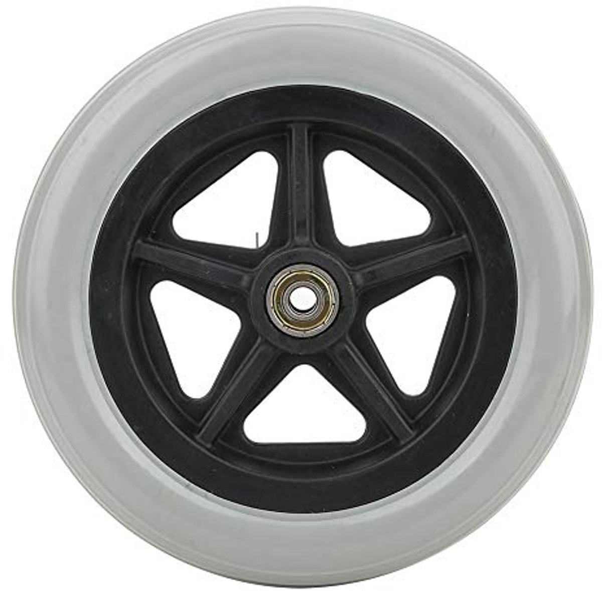 Voorwiel 7 Inch Rubber Anti-slip 120 kg Capaciteit