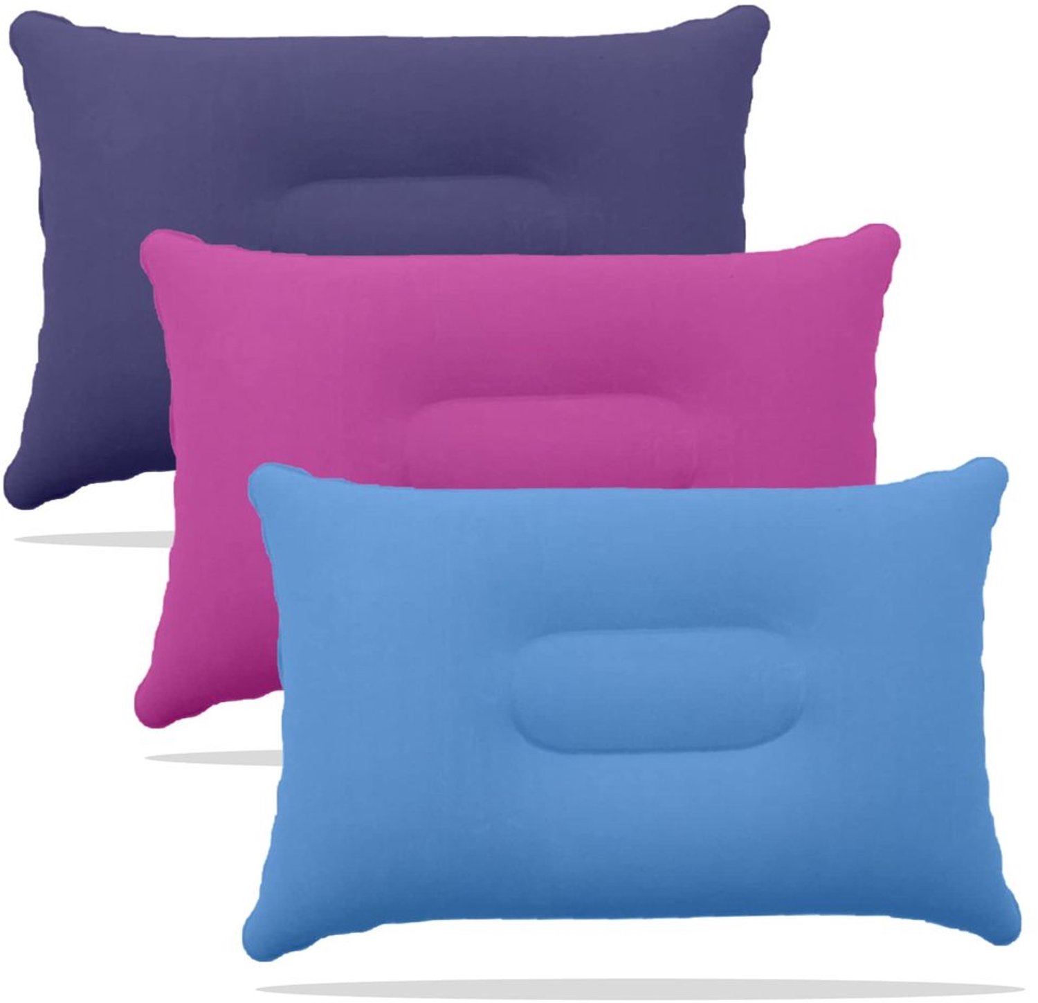 Set van 3 Ultralichte Opblaasbare Camping Kussens