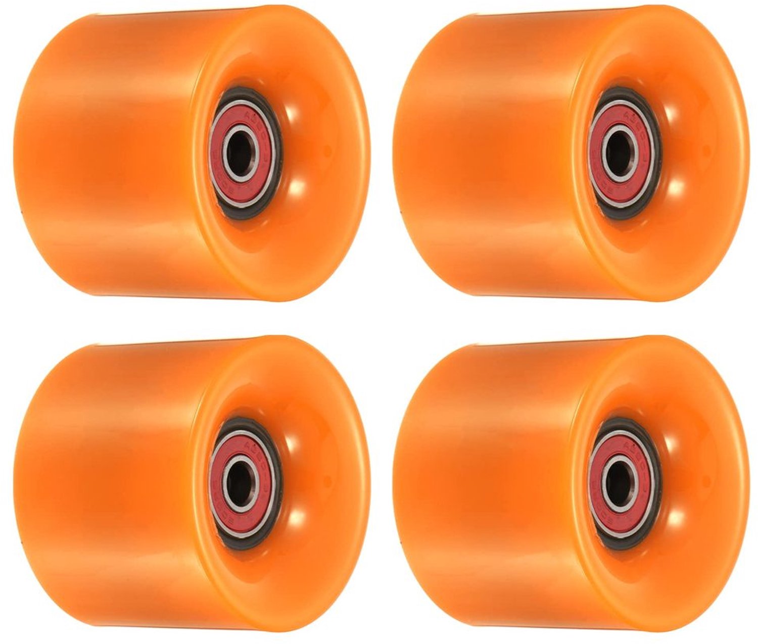 Set van 4 Longboard Wielen met ABEC-9 Lagers 60mm