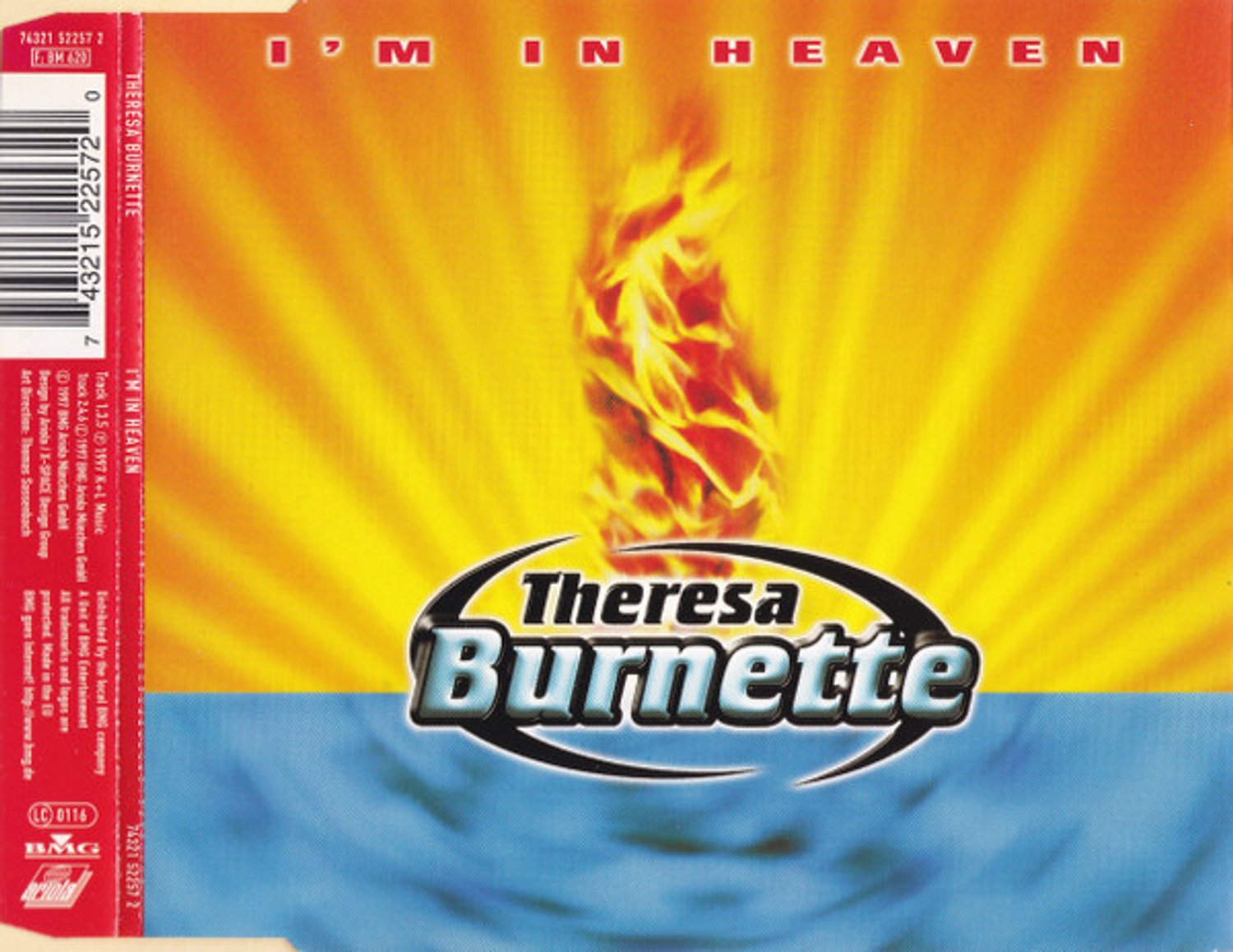 I'm In Heaven, Theresa Burnette | Media condition: Very Good Plus (VG+) | CD, Maxi