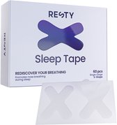 Resty X-Shape Mondtape - 60 Stuks - Slaaptape met Lichte Fixatie