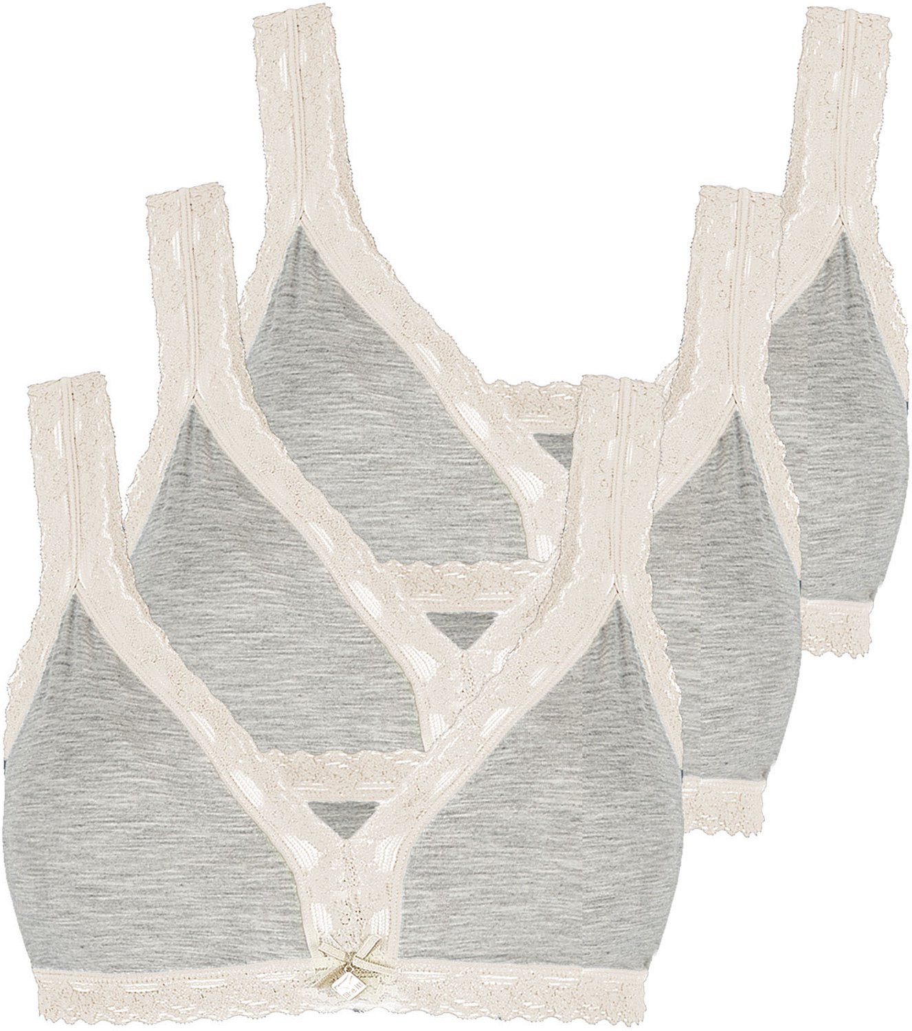 3-pack bustiers met pads Kim