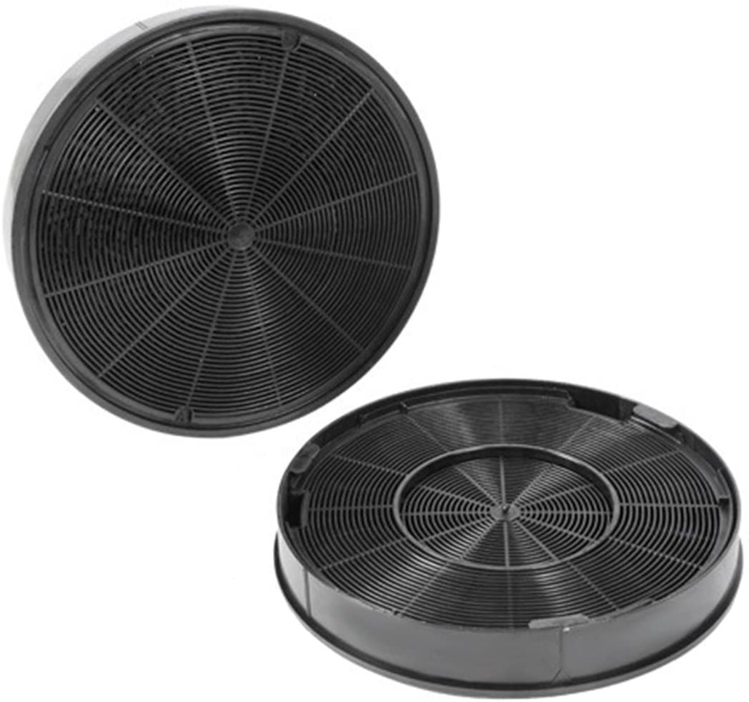 2 Stuks EFF62 Carbonfilters voor Afzuigkap (196 x 37 mm)
