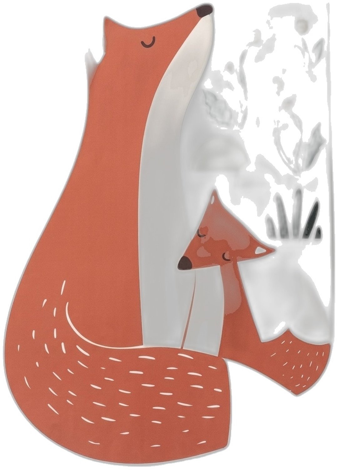 Lilipinso Forest Happiness Muursticker A3 - Forest Family