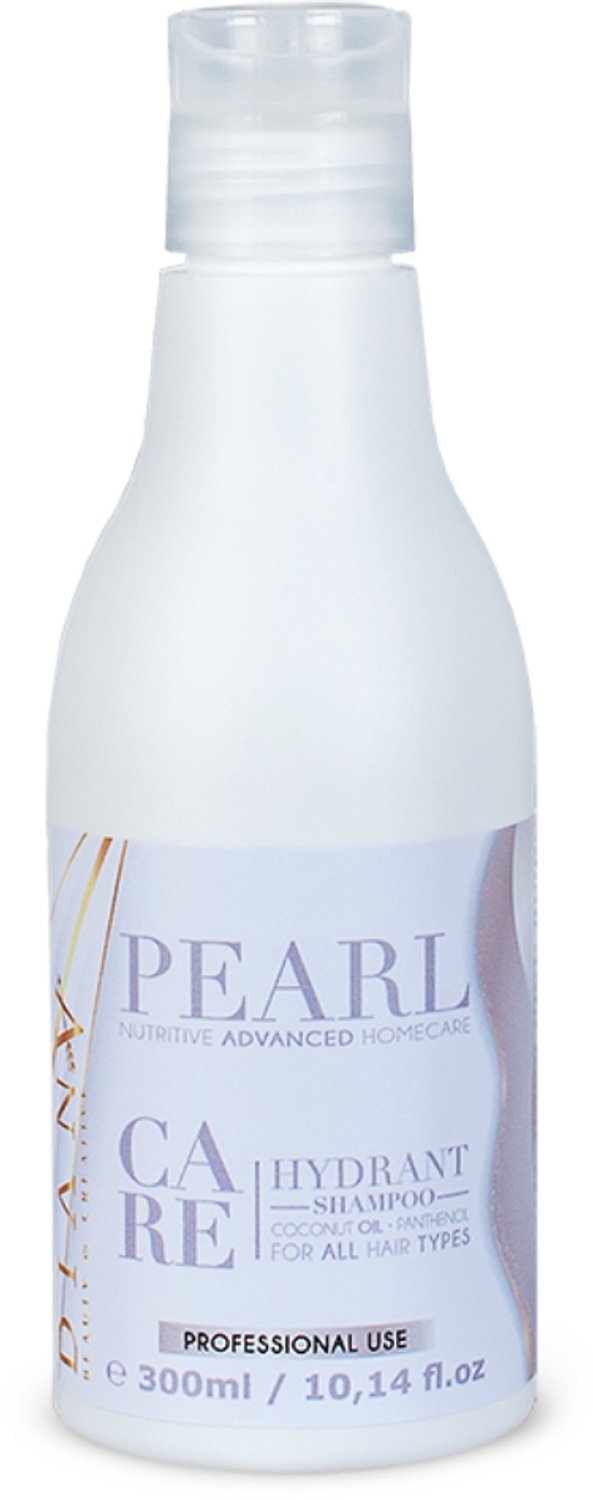PEARL shampoo 300ml voor thuiszorg na de behandeling HaarBotox - zonder parabenen, sulfaten en siliconen, Verrijkt met Kokosolie en Panthenol, Voor Optimale Hydratatie en Anti-Frizz, Geschikt voor Alle Haartypes