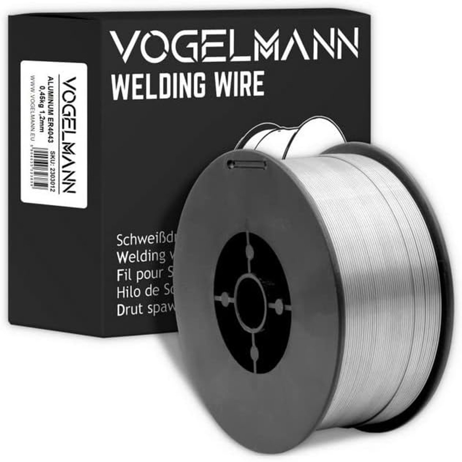 Lasdraad 1,2 mm - aluminium - 0,45 kg - geschikt voor laswerkzaamheden - ServiceTopper