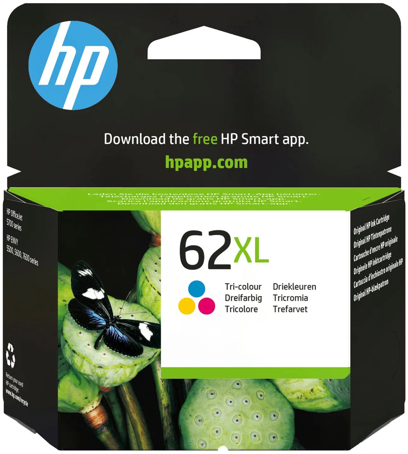 Bol.com HP 62XL - Inktcartridge - Origineel - Kleur aanbieding