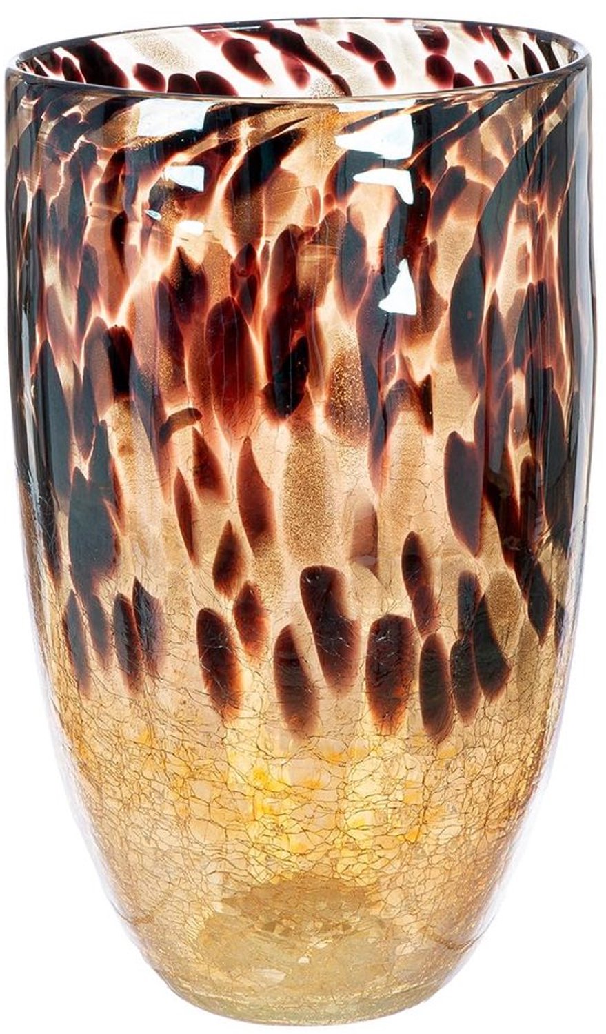 Grote Glasvaas voor Decoratie, Handgemaakt