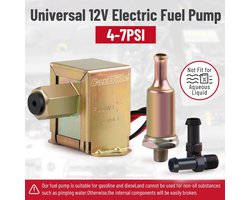Universele Elektrische Brandstofpomp 12V voor Diesel en Benzine