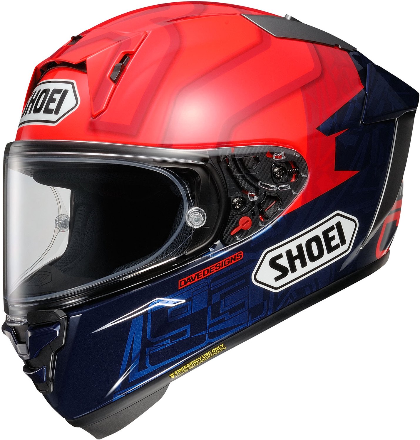 Shoei X-SPR Pro Replica Marquez 7 Tc-1 Integraalhelm - Helm