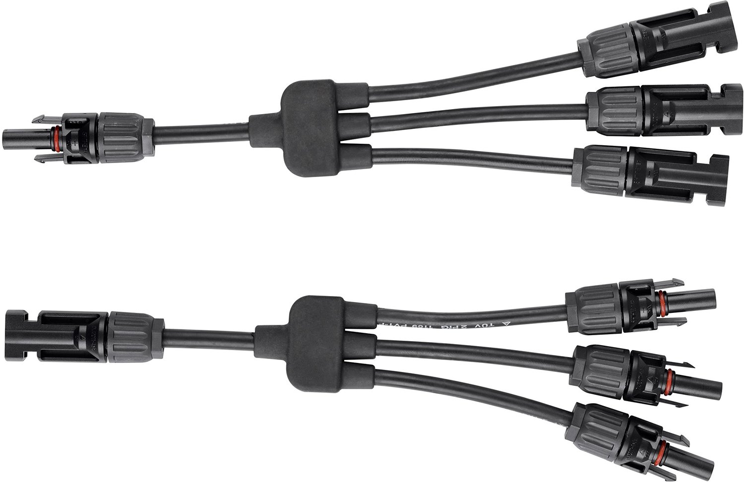 3-Gang Solar Plug T Distributor met 20 cm Kabel