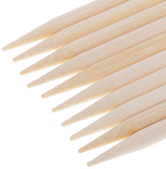 Artist Pen 10 Stuks - Bamboe Stylus - Scratchers Tool - Tekenen voor Kinderen - Reisactiviteit - Perfect Cadeau - Tekenpen — afbeelding 5