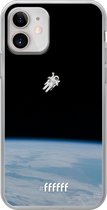 iPhone 12 Mini Hoesje Transparant TPU Case - Spacewalk #ffffff