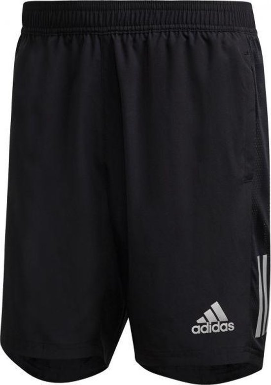 adidas - Own The Run Short 7inch - Hardloop Short - S - Zwart | bol.com