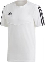 adidas Tiro 19 Tee Unisex - Wit - maat XL