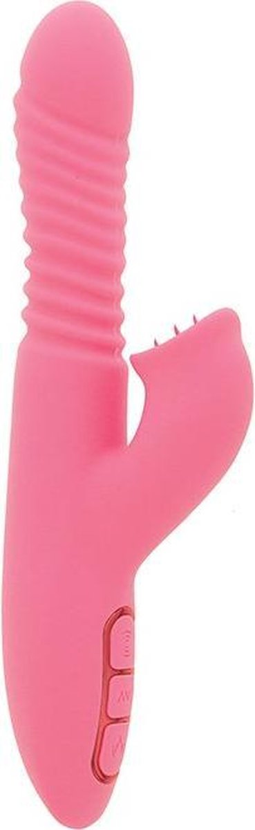 Goedkoopste Vibrator met Warmte Functie - Roze