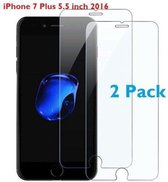 2 pack iPhone 7 Plus / 8 Plus (5.5 inch) Screenprotector / Glazen