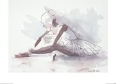 Aimee Del Valle Poster - Ballet Het Begin - 40 X 50 Cm - Multicolor
