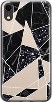 iPhone XR hoesje siliconen - Abstract painted | Apple iPhone XR case | TPU backcover transparant