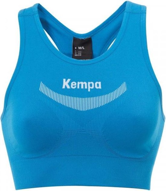 Kempa Attitude Pro Top Dames - Lichtblauw / Wit