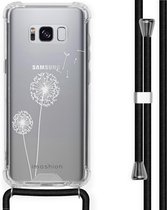 iMoshion Design hoesje met koord voor de Samsung Galaxy S8 - Paardenbloem - Wit