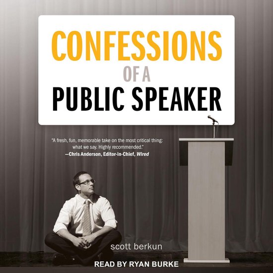 Confessions of a Public Speaker - cover