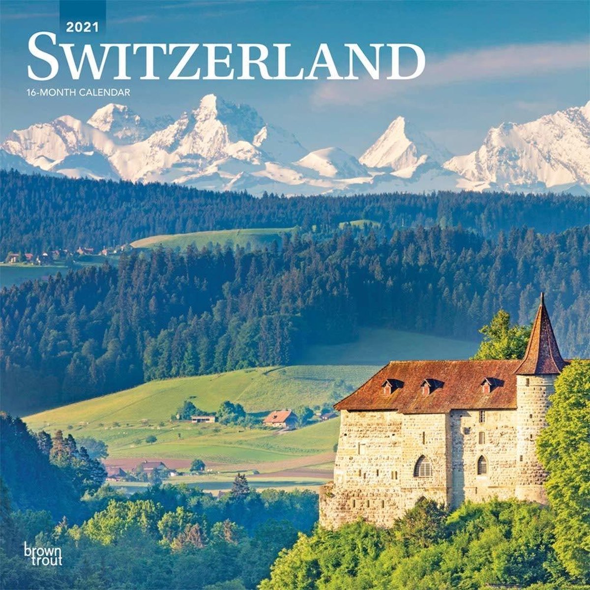 bol.com  Switzerland Kalender 2021