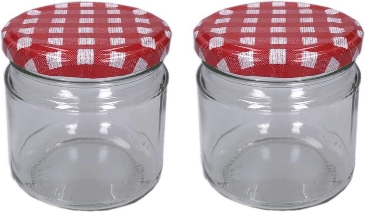 8x stuks weckpotten/inmaakpotten met klepdeksel 0.5 liter - Action products - warenhuis 8x stuks weckpotten/inmaakpotten met klepdeksel 0.5 liter - Action products - warenhuis