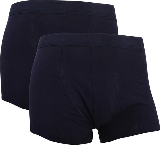 Fruit Of The Loom Hommes Classic Shorty Cotton Rich Boxers (2 pièces) (Underwear Marine)