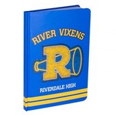 Riverdale River Vixens Crest Notebook (Blue/Yellow)