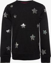 Ai-Girl meisjes sweater met sterren - Zwart - Maat 158/164