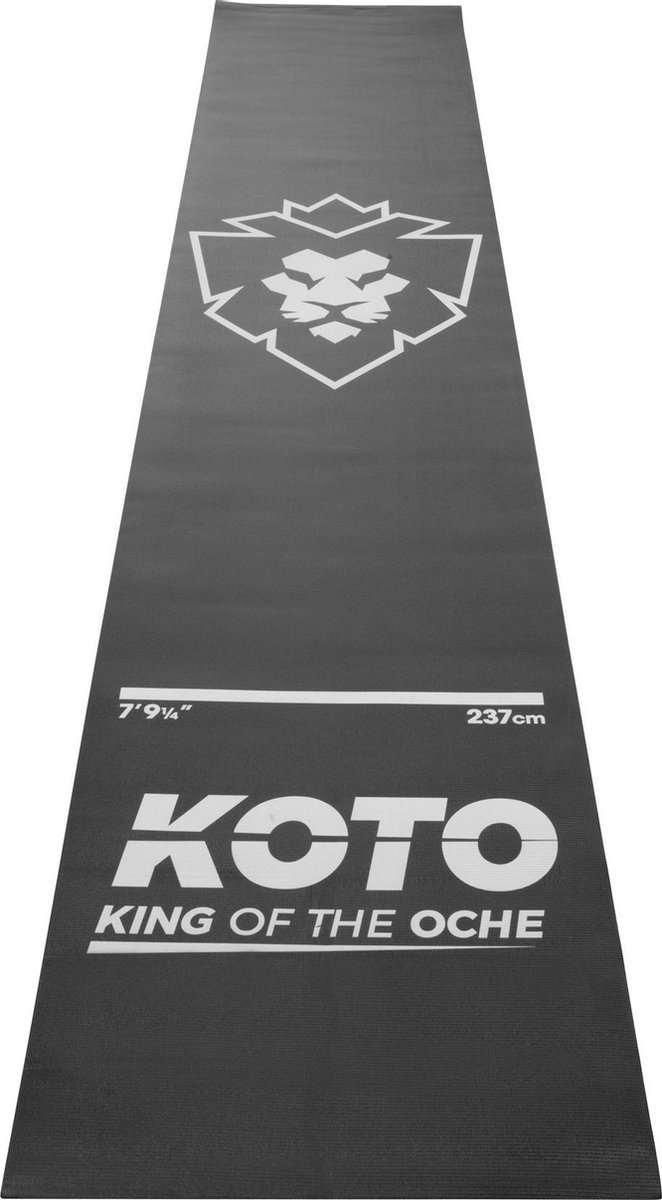 KOTO Foam Dartmat - 290x60cm - Zwart - Dartmatten - Dart Oche