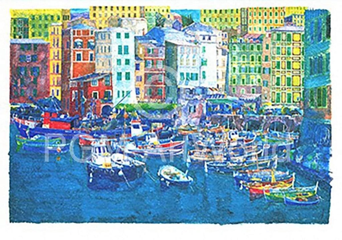 PGM Kunstdruk Ralf Westphal - Camogli / Levante 100x70cm Divers