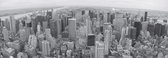 Shutterstock - Manhatten panorama Kunstdruk 95x33cm