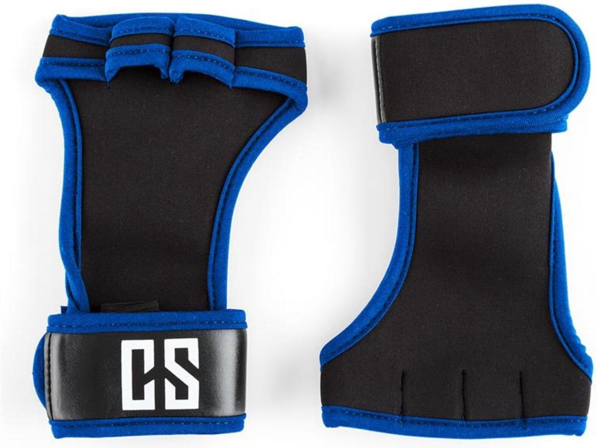 Palm Pro gewichthef handschoenen maat XL zwart/blauw
