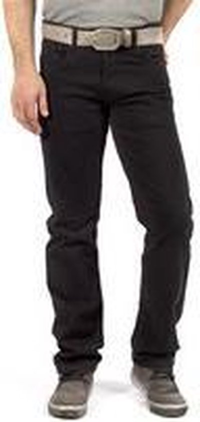 Maskovick Heren Jeans Clinton stretch Regular - Kleur: Antraciet - Maat: