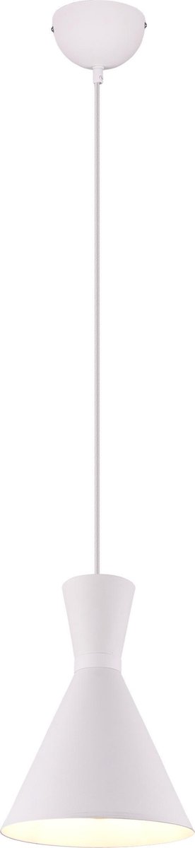 REALITY ENZO - Hanglamp - Wit mat - excl. 1x E27 28W