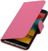 Wicked Narwal | bookstyle / book case/ wallet case Hoes voor Samsung Galaxy A5 (2016) A510F Roze