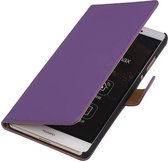 Wicked Narwal | bookstyle / book case/ wallet case Hoes voor Huawei Huawei Ascend P8 Max Paars