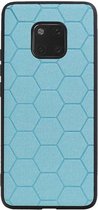 Wicked Narwal | Hexagon Hard Case voor Huawei Mate 20 Pro Blauw