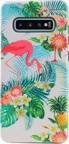 Samsung Samsung Galaxy S10 | Flamingo Design Hardcase Backcover  | WN™