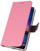 Wicked Narwal | Wallet Cases Hoesje voor XiaoMi Redmi Note 6 Pro Roze